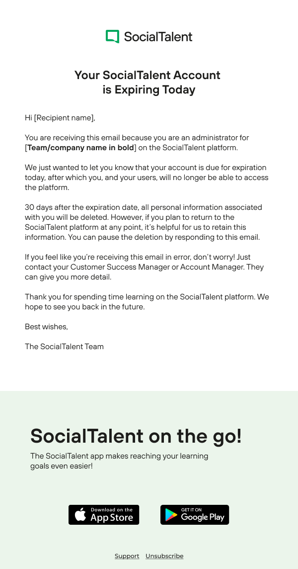 Your SocialTalent Account  is Expiring Today02.png