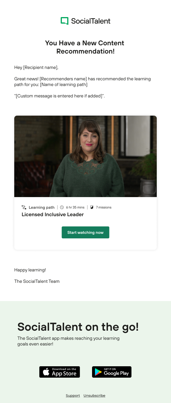 You Have a New Content  Recommendation! Lerning path.png